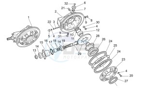 California Vintage 1100 drawing Transmission complete II