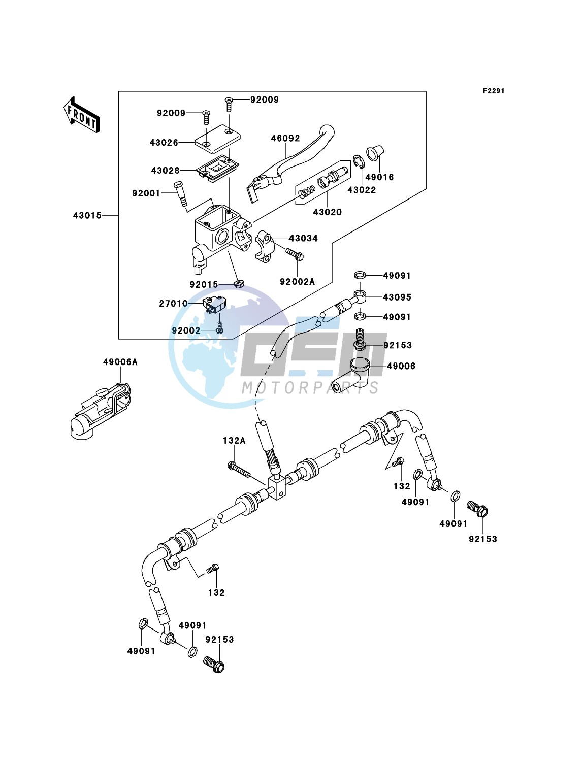 Front Master Cylinder