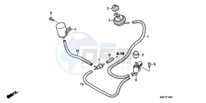 XL1000V9 F / CMF drawing BYPASS CONTROL SOLENOID VALVE