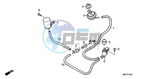 BYPASS CONTROL SOLENOID VALVE