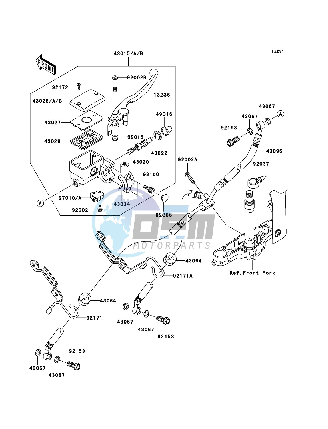 Front Master Cylinder