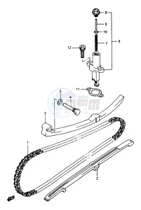 LT-F250 1997 drawing CAM CHAIN