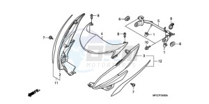 CB600FA9 France - (F / ABS CMF 25K) drawing COWL