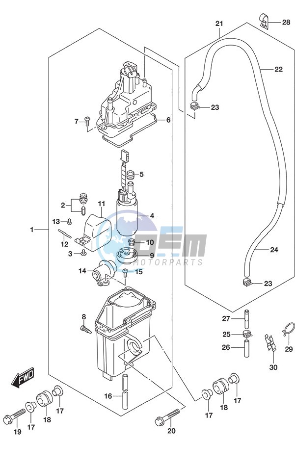 Fuel Vapor Separator