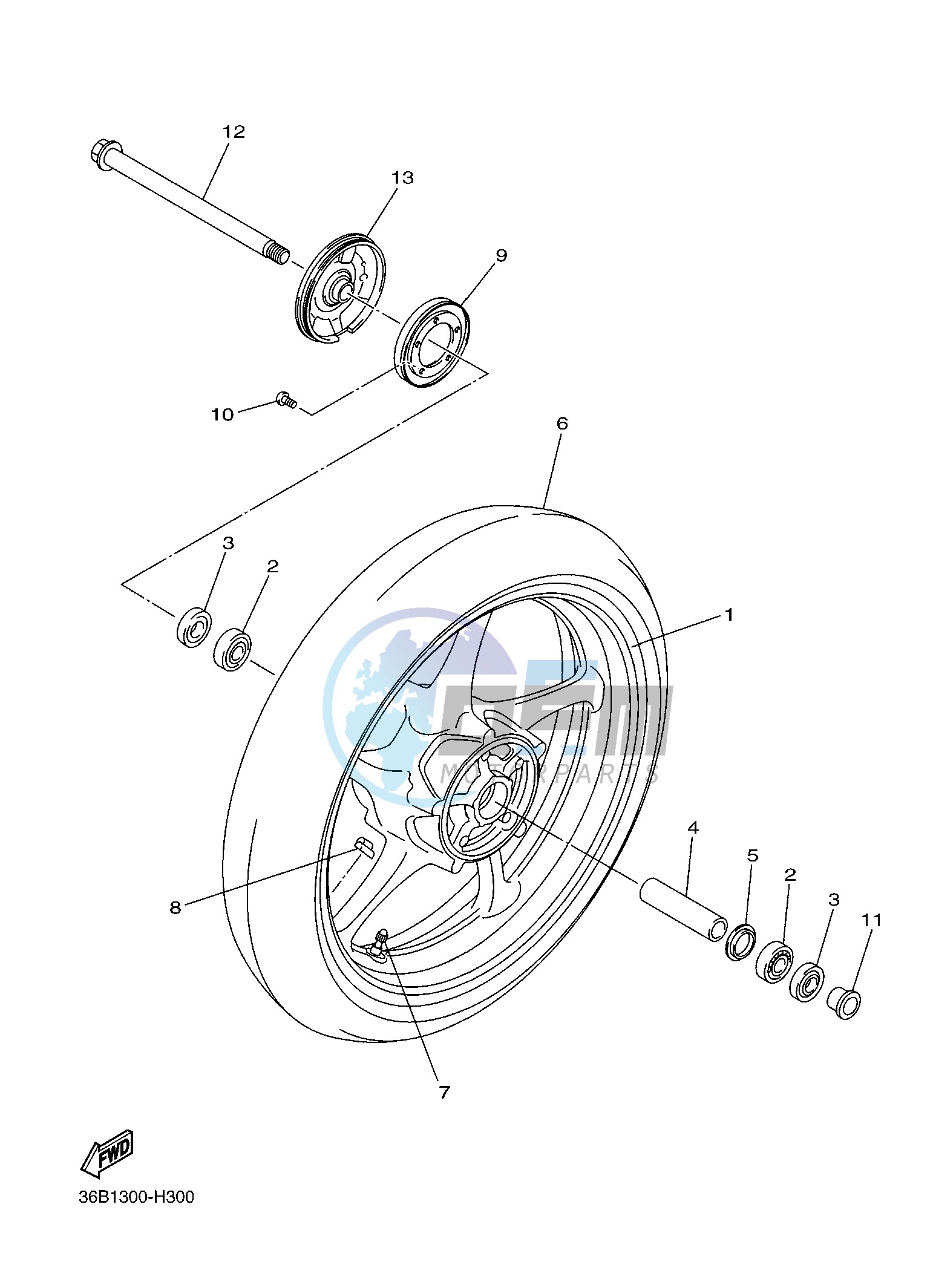 FRONT WHEEL