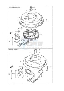 DF 9.9A drawing Magneto