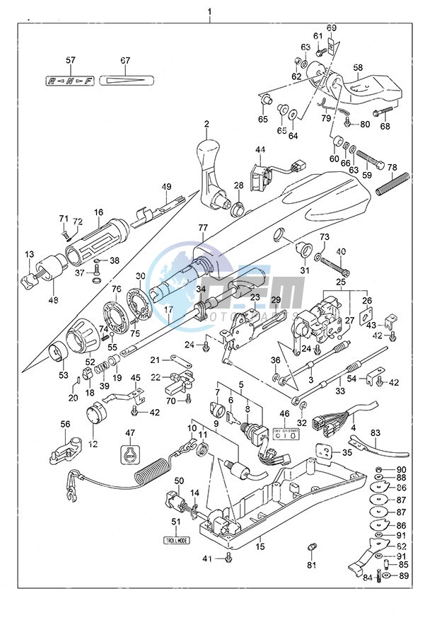 Opt: Tiller Handle