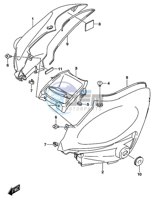 FUEL TANK COVER