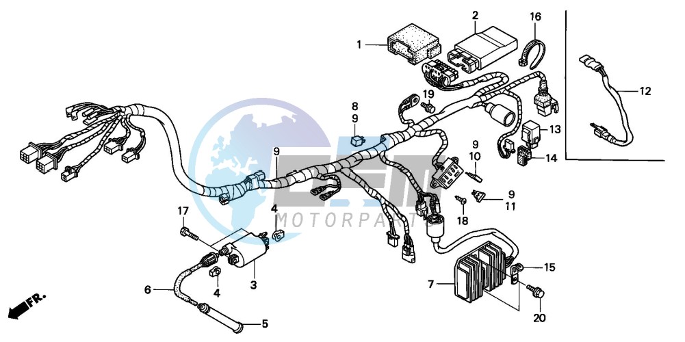 WIRE HARNESS/ IGNITION COIL