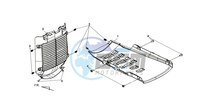 UNDERTAIL / COOLER COWLING