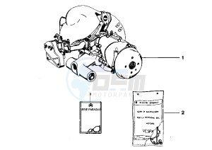 FL2 HP 50 drawing Engine