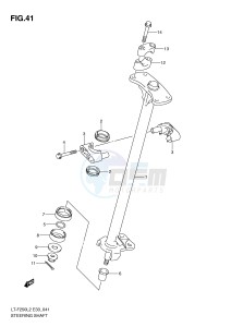 LT-F250 (E33) drawing STEERING SHAFT