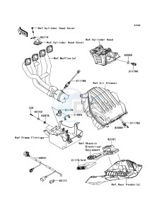 Z1000 ZR1000DBF FR GB XX (EU ME A(FRICA) drawing Fuel Injection