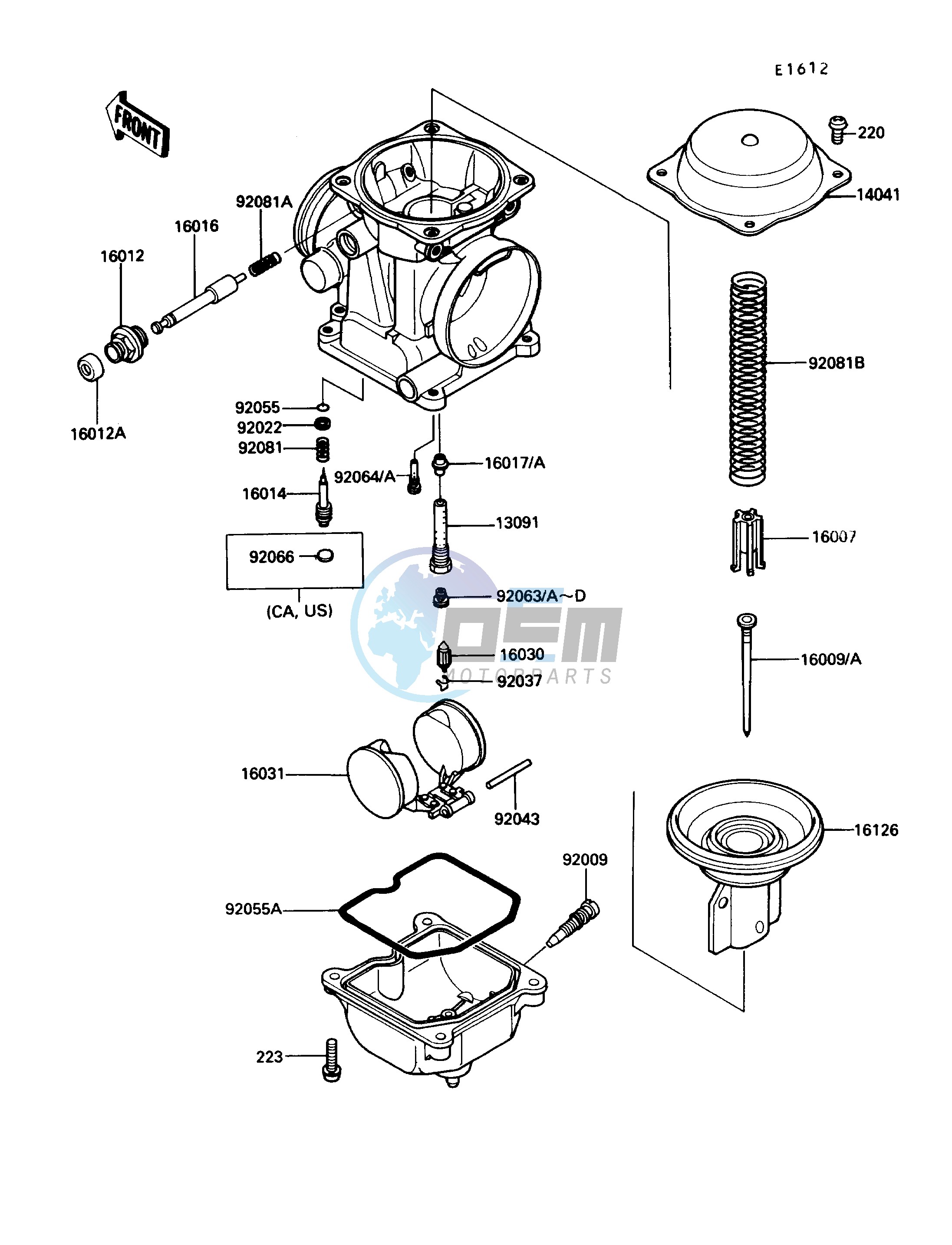 CARBURETOR PARTS