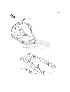 Z800 ABS ZR800FGF UF (UK FA) XX (EU ME A(FRICA) drawing Labels