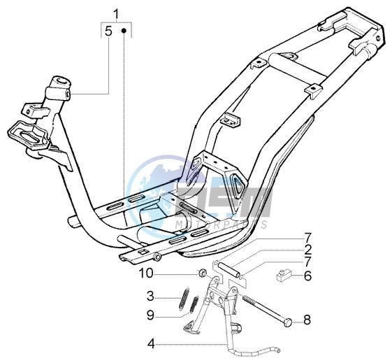 Chassis - Central stand