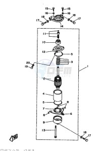 L150CETO drawing STARTER-MOTOR