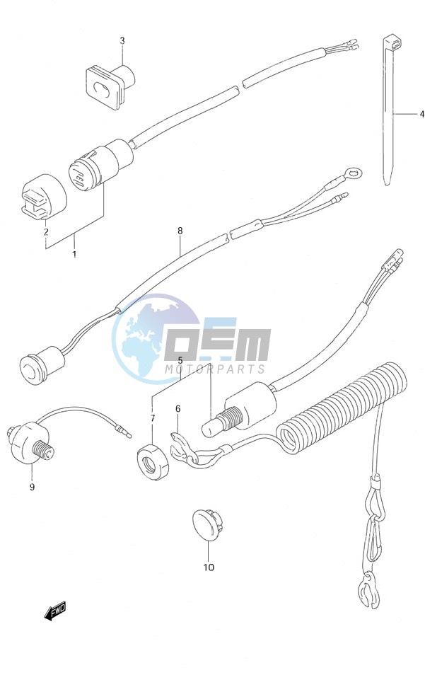 Electrical (1) S/N 651001 to 652500