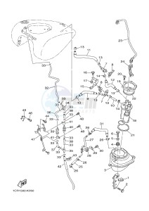 XV1900A MIDNIGHT STAR (1CR4) drawing FUEL TANK 2