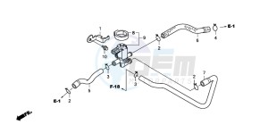 VT750C2 VT750C2 drawing AIR INJECTION CONTROL VALVE