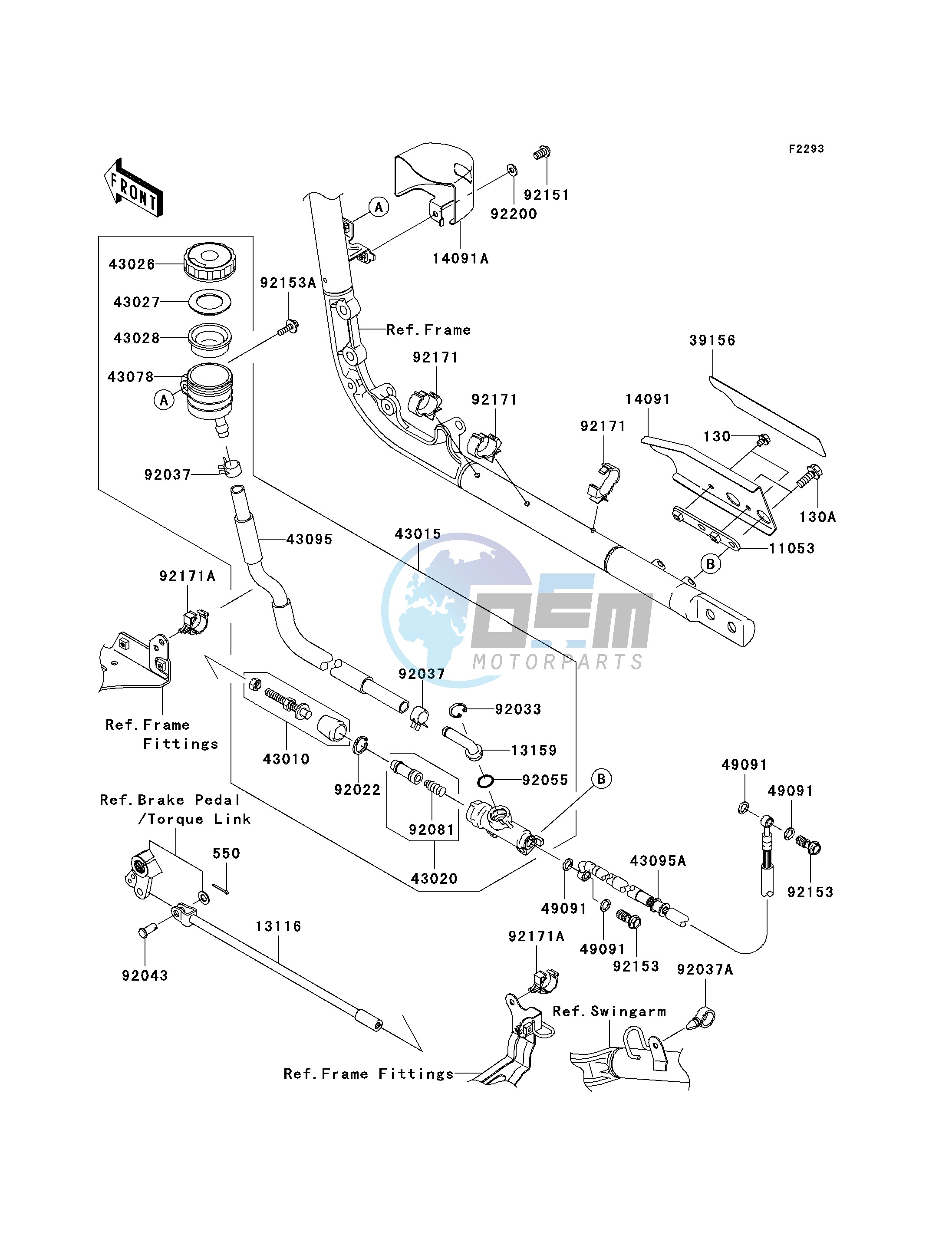 REAR MASTER CYLINDER