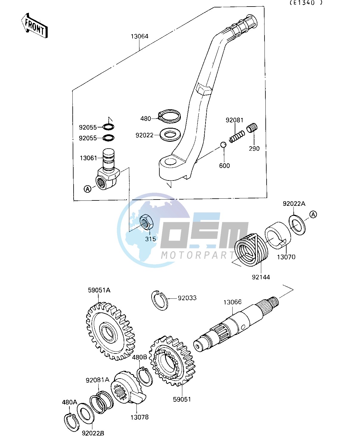 KICKSTARTER MECHANISM