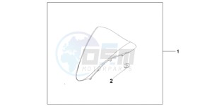 VFR8009 Ireland - (EK / MME TWO) drawing WINDSCREEN