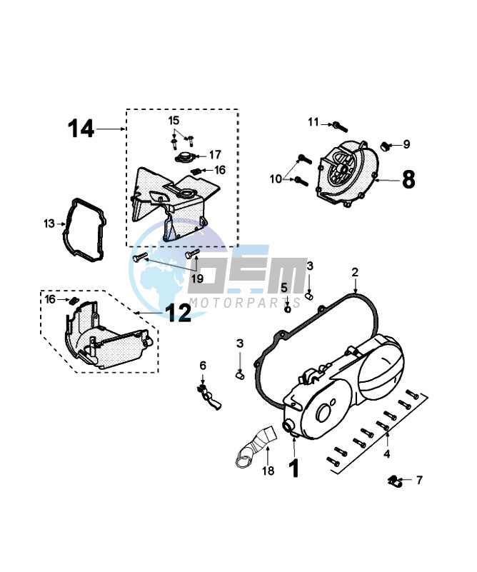 CRANKCASE COVER