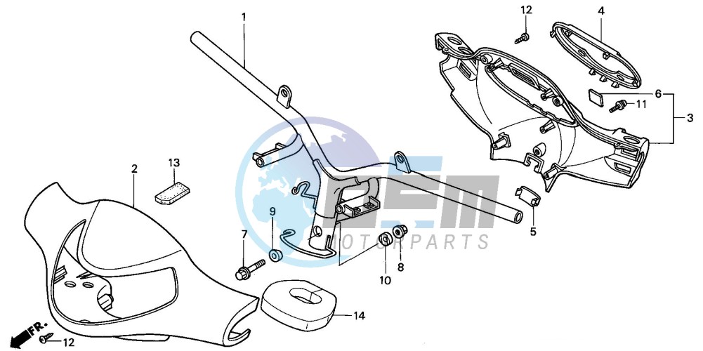 HANDLE PIPE/HANDLE COVER