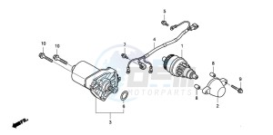 NVS502SH drawing STARTING MOTOR