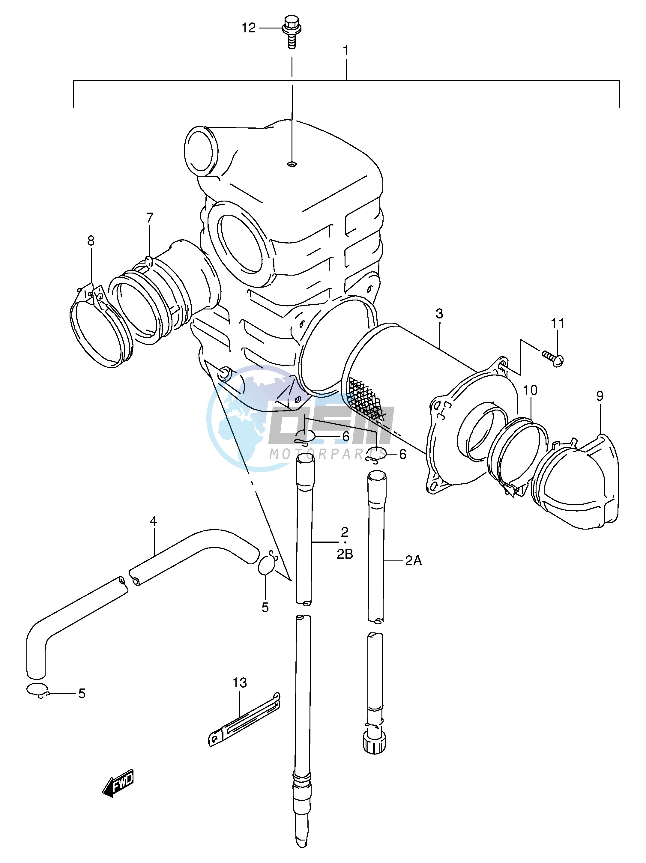 AIR CLEANER (REAR)