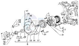 X9 180 Amalfi drawing Flywheel magneto