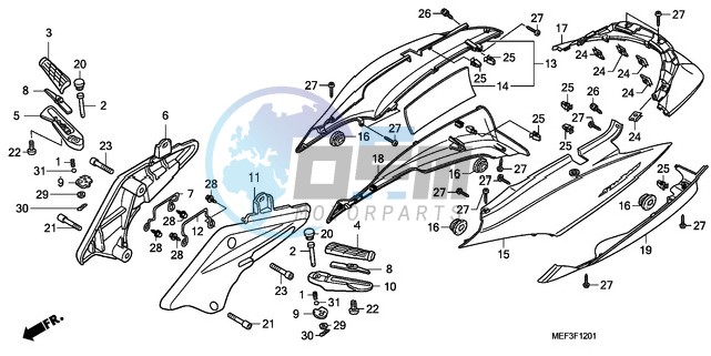 BODY COVER (FJS400D9/FJS4 00A)