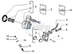 PX 150 E U.S.A. drawing Caliper