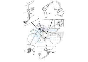 WR 400-426 F 400 drawing WIRING HARNESS