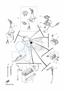 YBR125EGS YBR125G (43BM) drawing ELECTRICAL 1