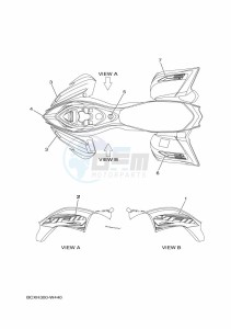 YFM700R (BCXH) drawing GRAPHICS