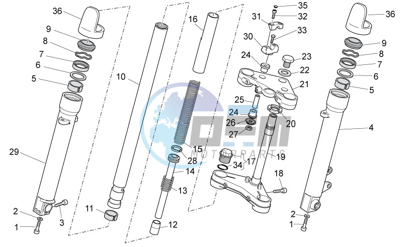 Front fork II