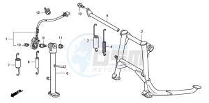 CBF1000T drawing STAND