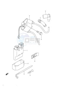 DF 9.9 drawing Ignition Coil