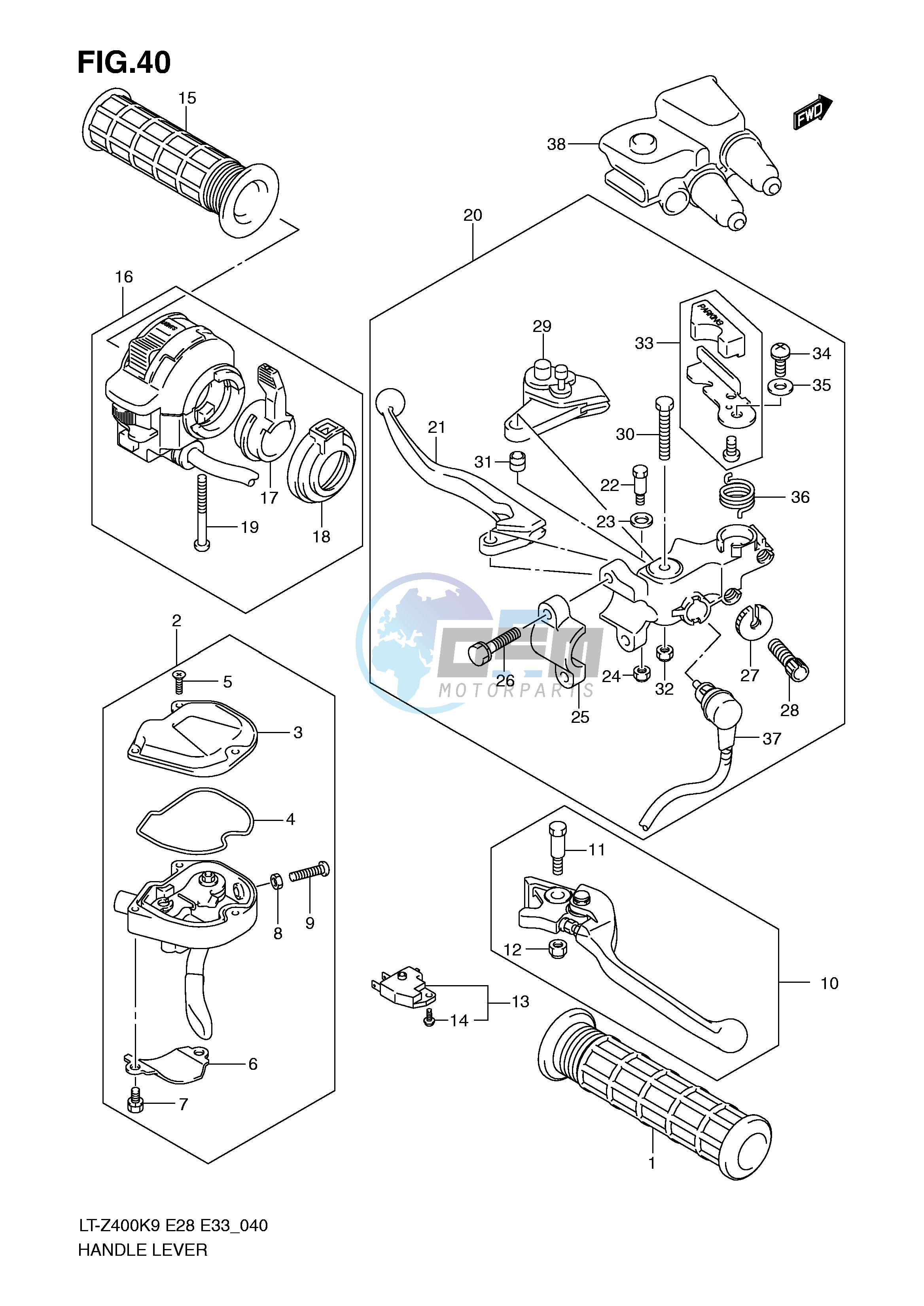 HANDLE LEVER