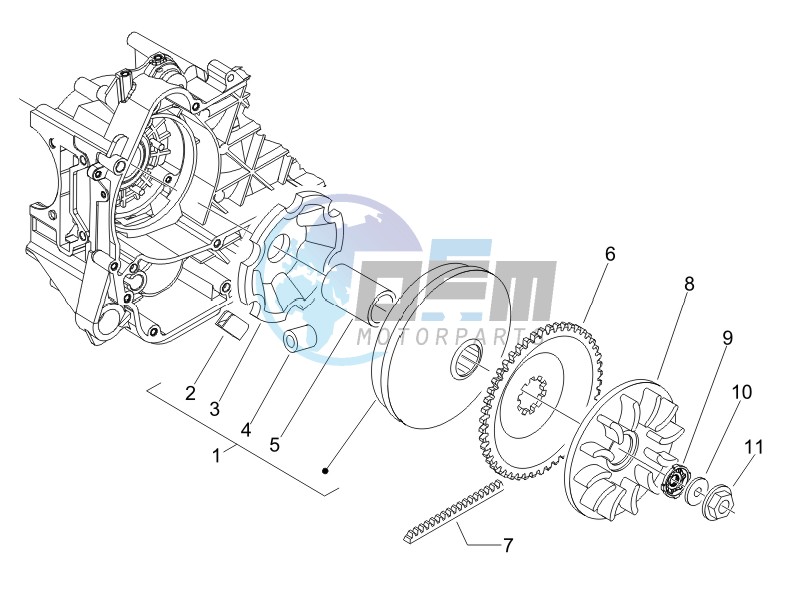 Driving pulley