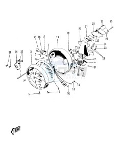 F8 (BISON A) 250 (BISON A) drawing HEADLIGHT_TAILLIGHT