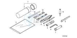 TRX420TMA Australia - (U / 2WD) drawing TOOLS