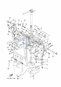 LF300XCA-2019 drawing FRONT-FAIRING-BRACKET