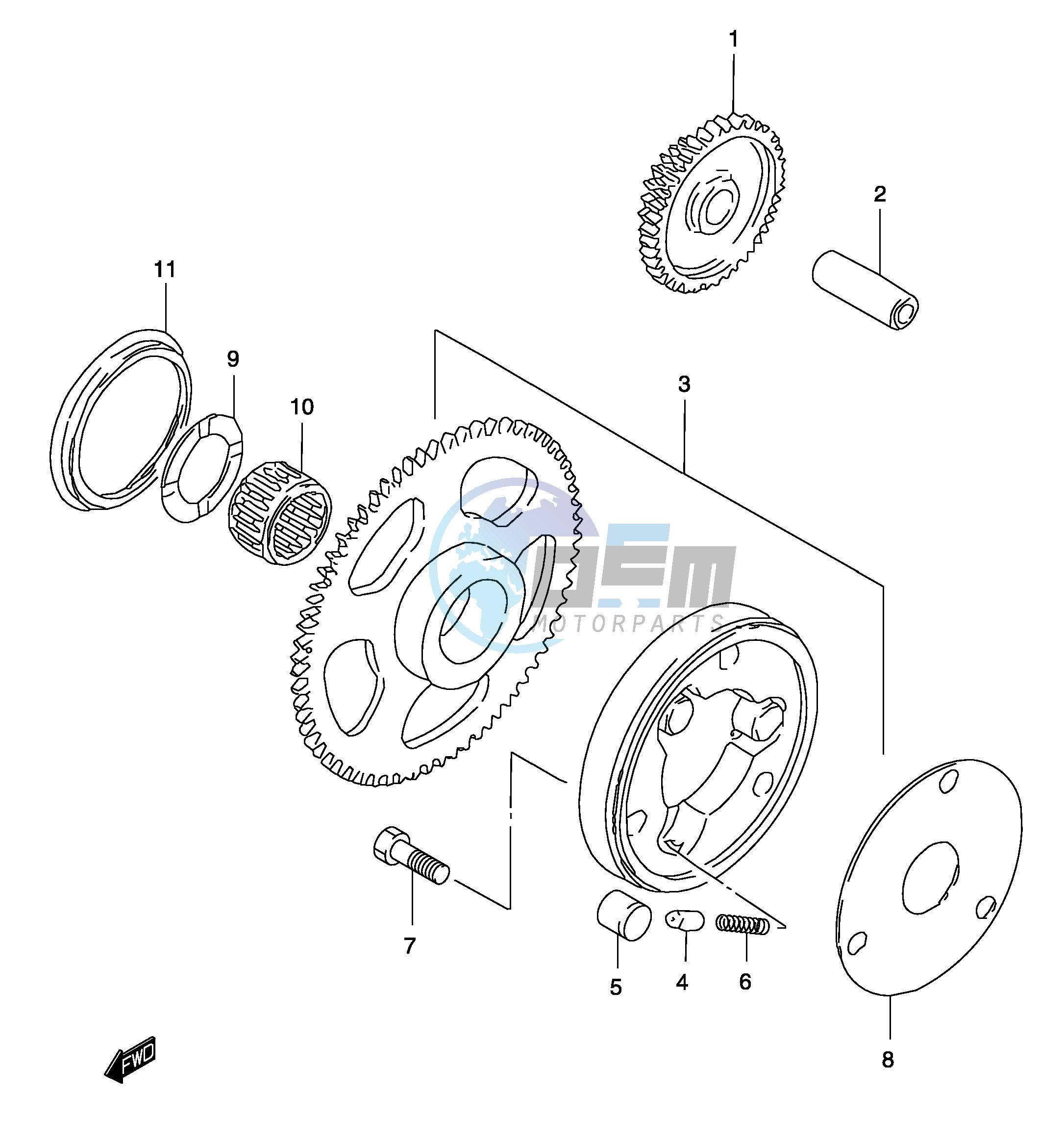 STARTER CLUTCH