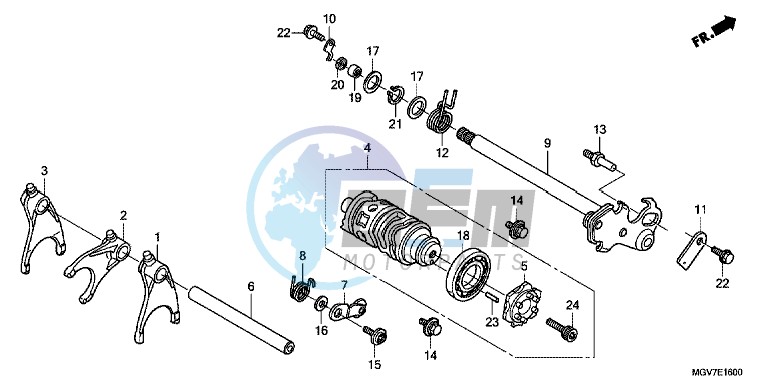 GEARSHIFT DRUM