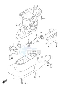 DF 50A drawing Drive Shaft Housing High Thrust