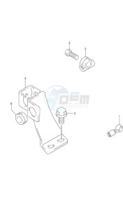 DF 9.9 drawing Remocon Cable Holder w/Remote Control