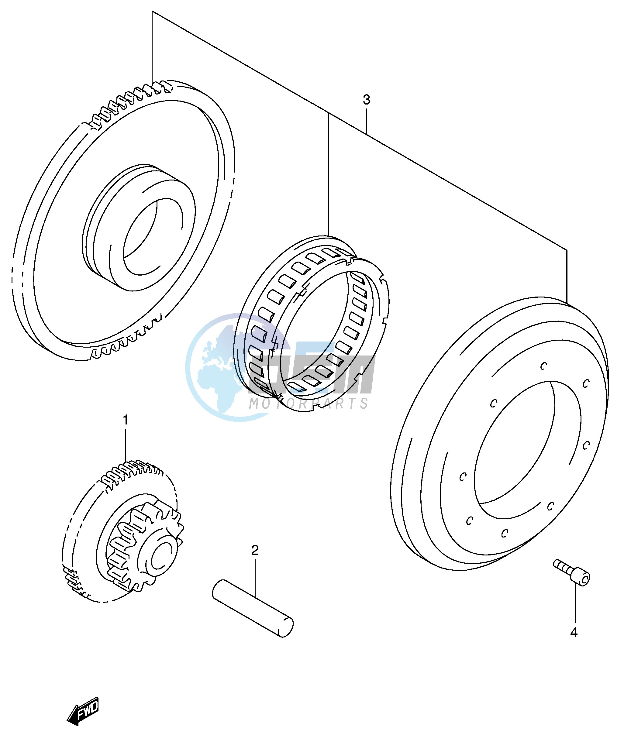 STARTER CLUTCH